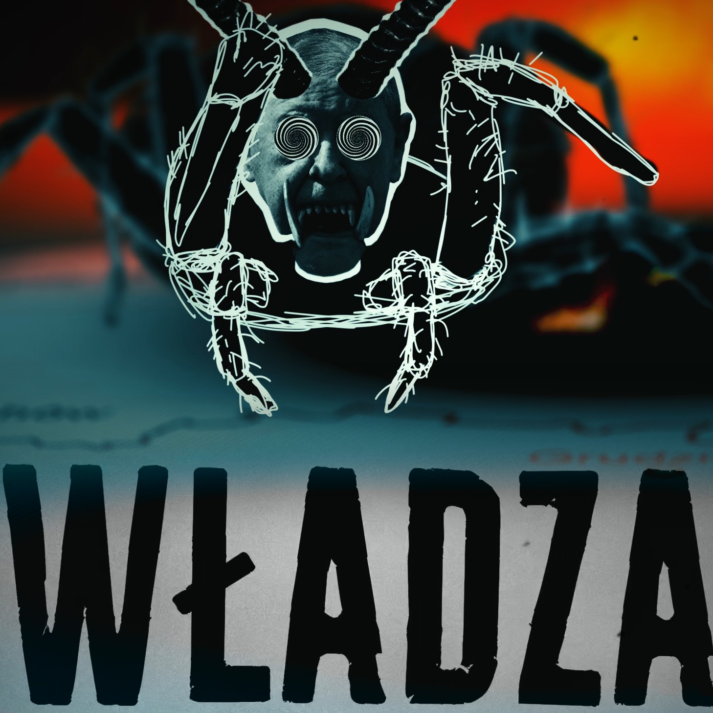 Okładka lyric video dla politycznego utworu zespołu NWP