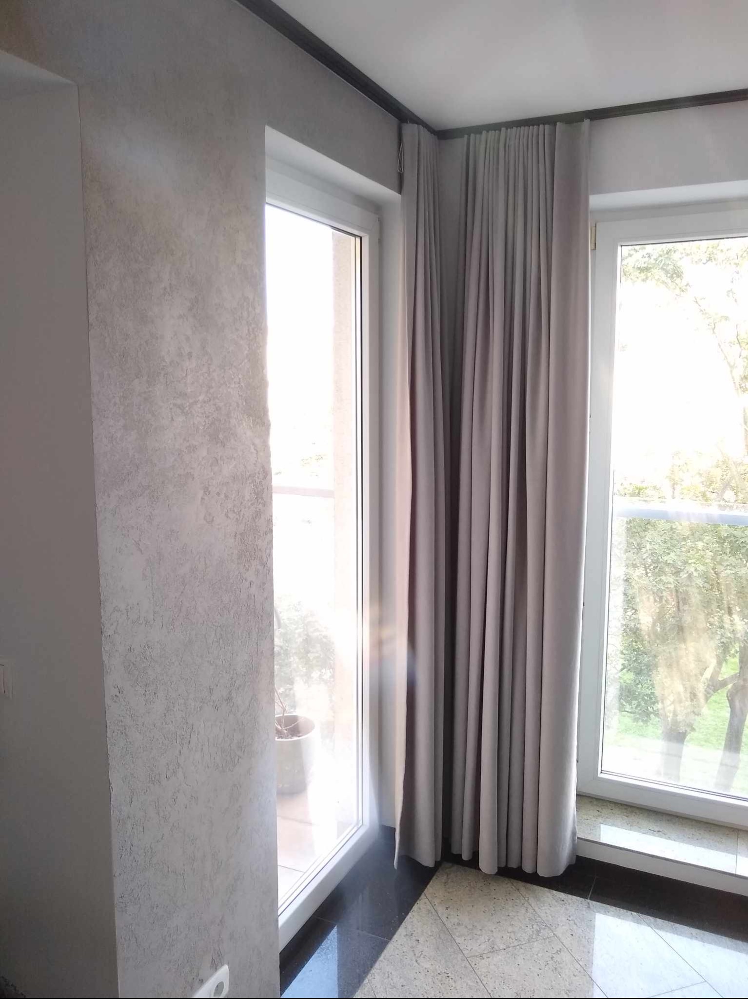 Tynki mineralne nadają wnętrzu eksluzywnego efektu