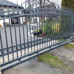 Bramax Urszula Janocińska - przęsło ozdobne ocynkowane i malowane proszkowo