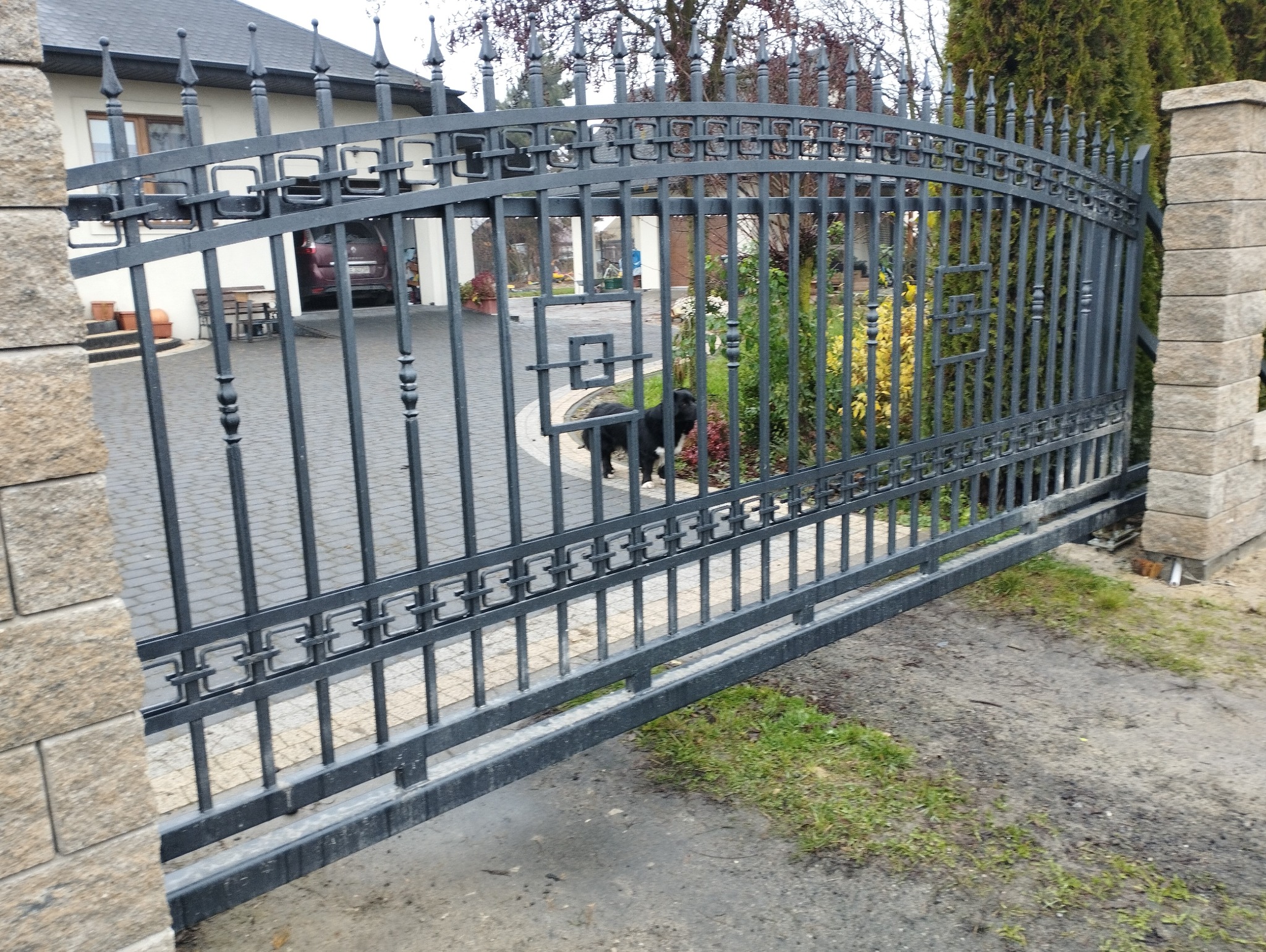 przęsło ozdobne ocynkowane i malowane proszkowo