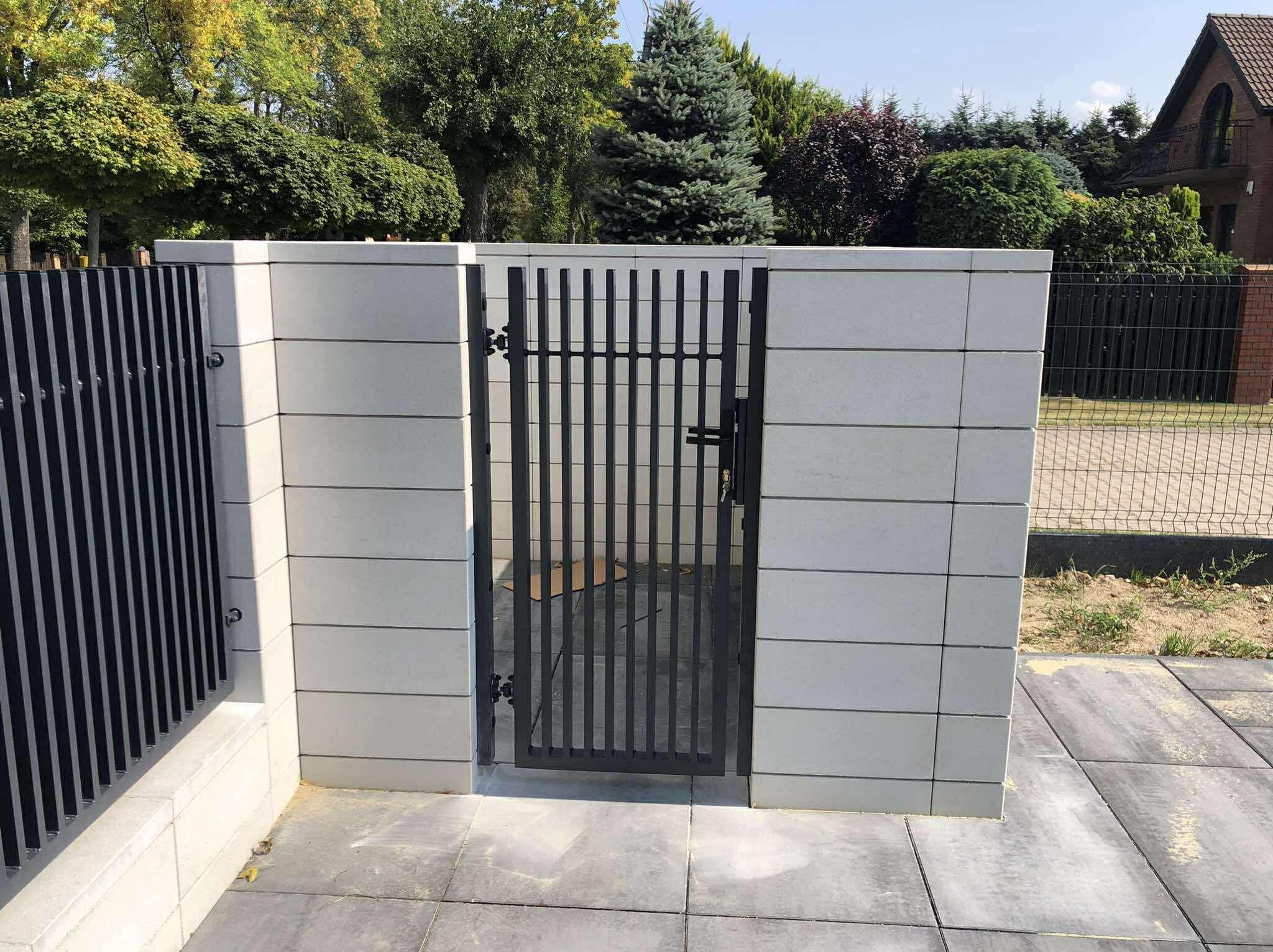 ogrodzenie palisadowe aluminiowe