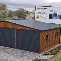 Garaż 3 stanowiska 9x6m