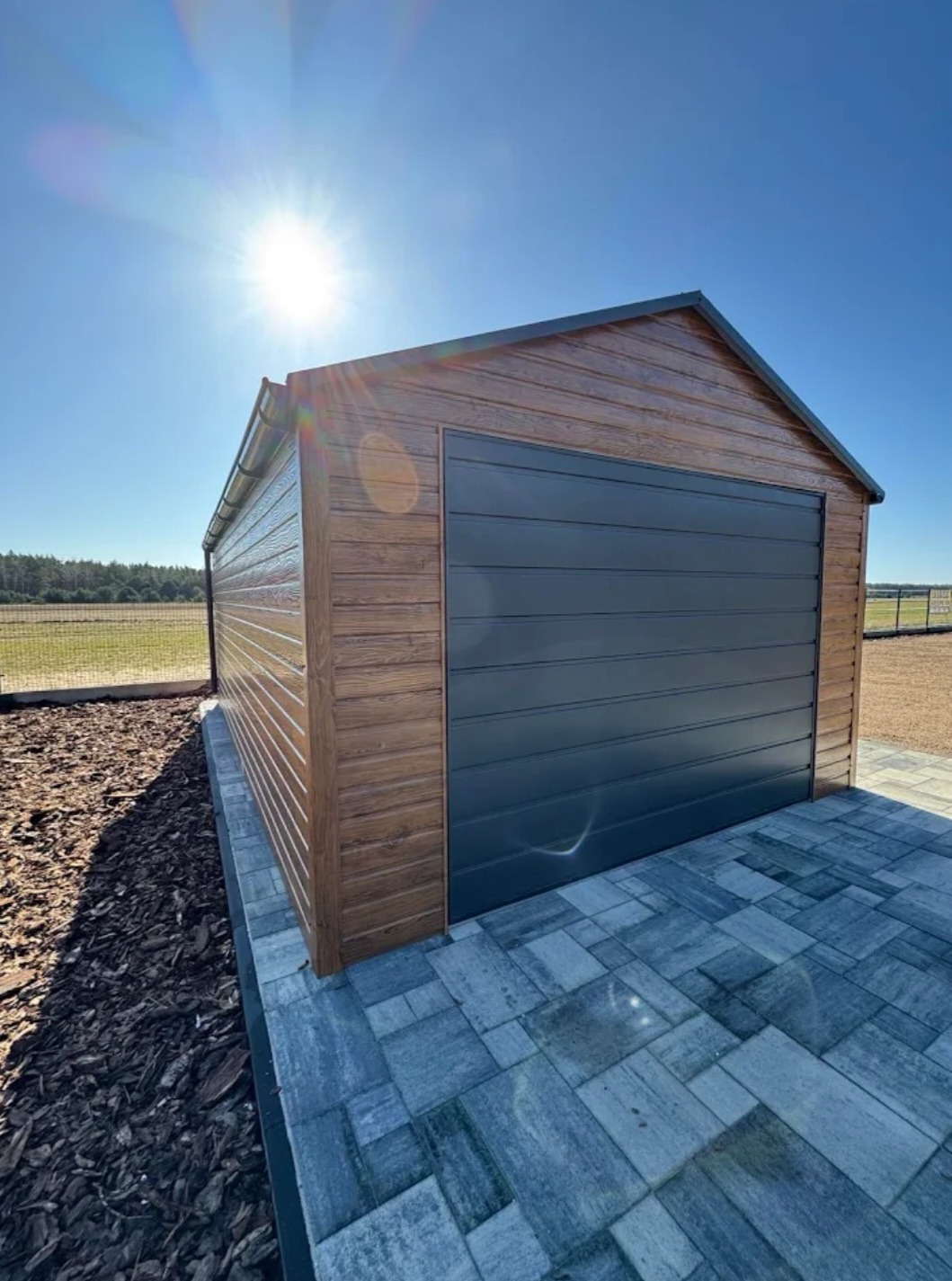 4x6 Antracyt Plus Multi Gloss 3D strukturą drewna