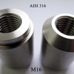 Tulejka nierdzewna z gwintem M16