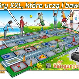 edukacyjne gry XXL dla dzieci, do skakania, nauki i zabawy