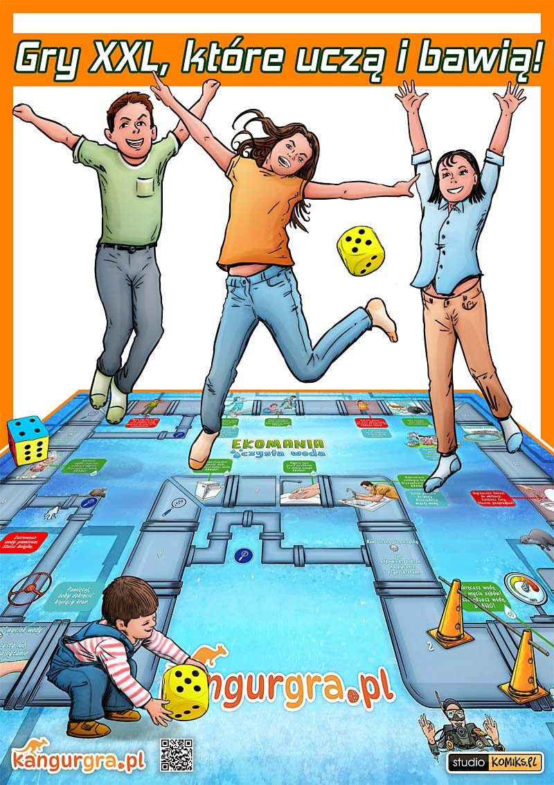 Super skoczne gry XXL dla dzieci, do nauki i zabawy edukacyjnej.