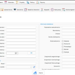 IWIN Softwares - Aplikacja CRM do zarządzania pracownikami, projektami i innymi obszarami w firmie z branży elektryczniej, klient polski