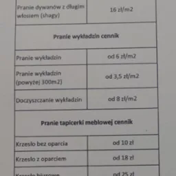Pierzemy również dywany oraz tapicerki :)