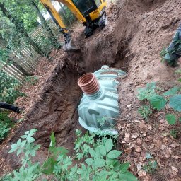 Przyłącze wod kan Chmielno 4