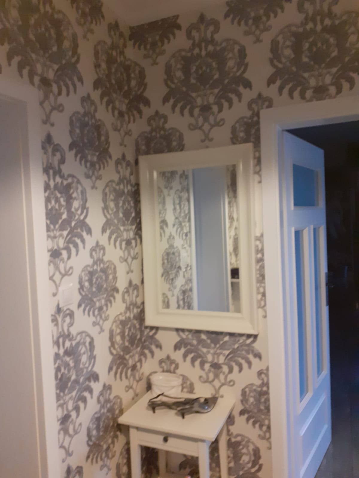 Tapeta w Przedpokoju.