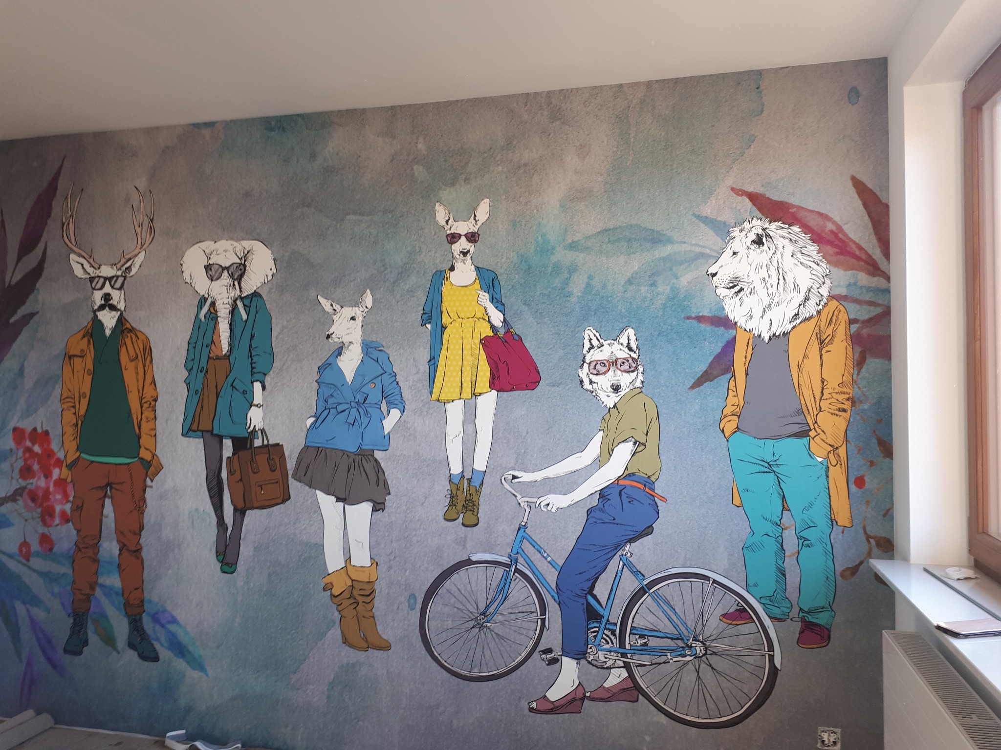 Fototapeta w Pokoju Młodziezowym