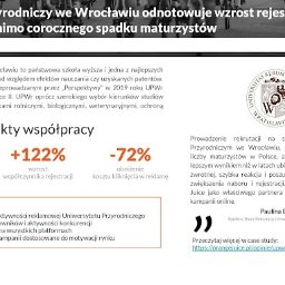 Uniwersytet Przyrodniczy we Wrocławiu - case study