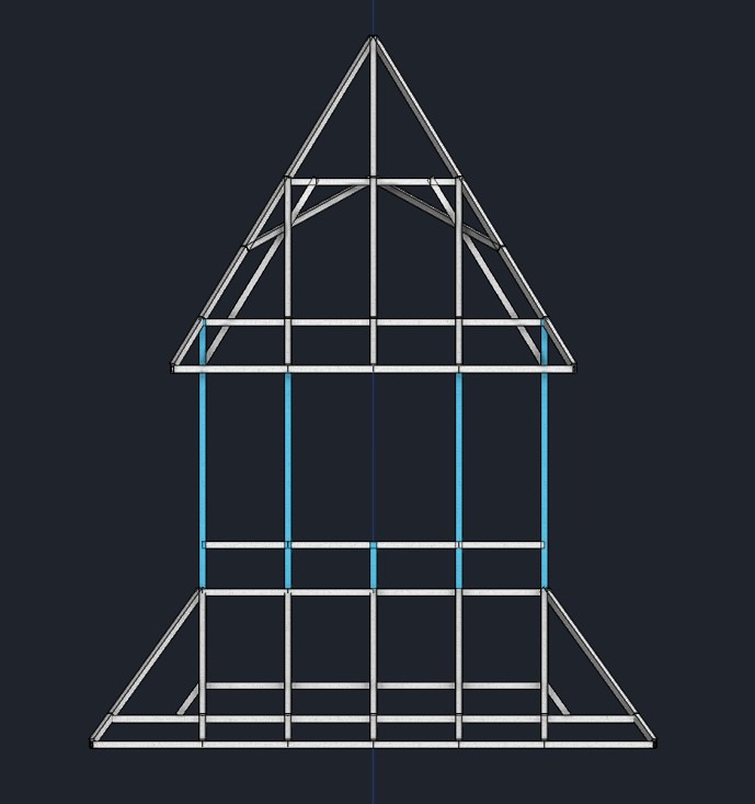 Projekt konstrukcji drewnianej wieży, Czeladź