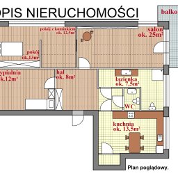 przykładowy plan mieszkania 