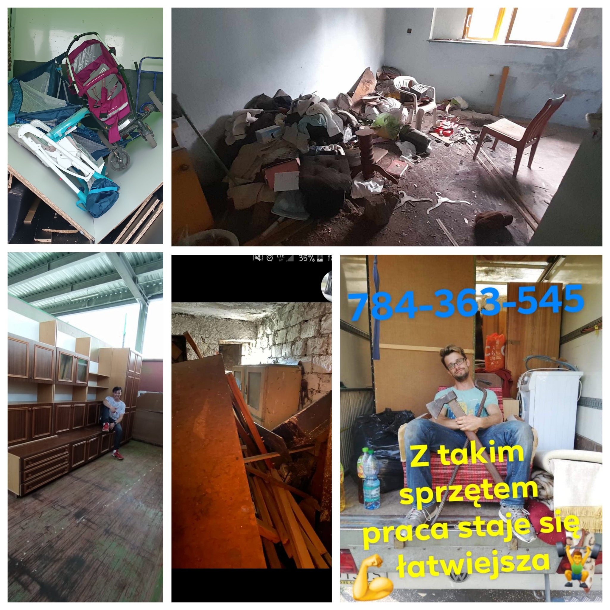 Wywóz starych mebli, opróżnianie mieszkań lokali