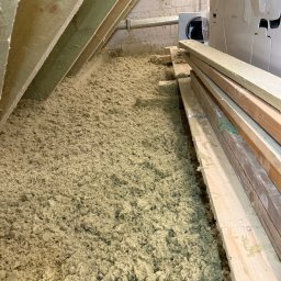 Ocieplenie poddasza Szamocin 2