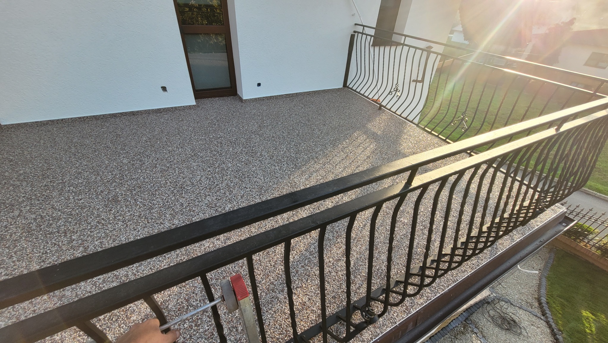 Żywica kamienny dywan