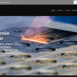 Realizacja strony ofertowej dla firmy zajmującej się czyszczeniem laserowym