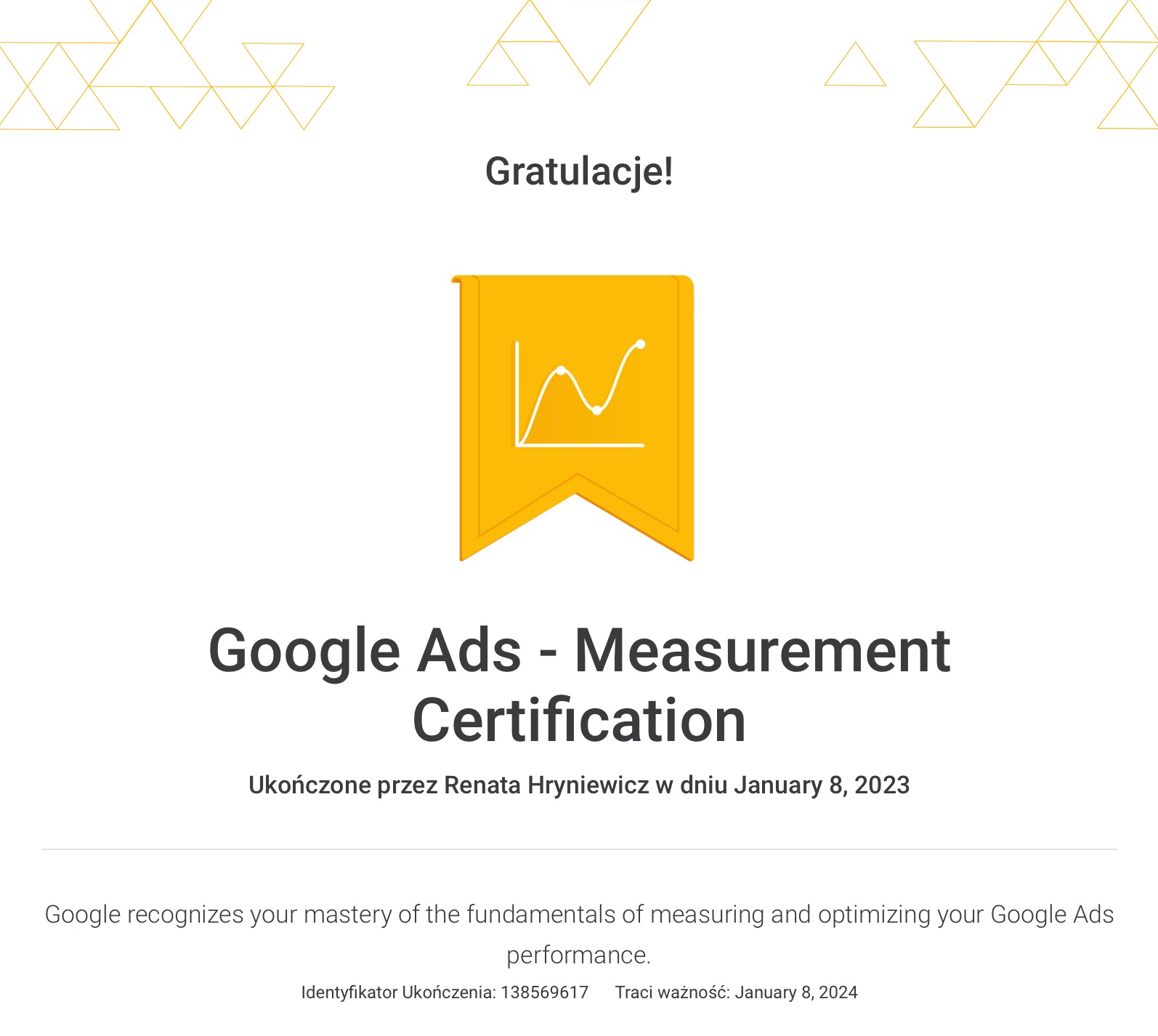 Google Ads - Measurement Certification