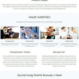 Strona firmy szkoleniowej 
kompania-eduart.pl