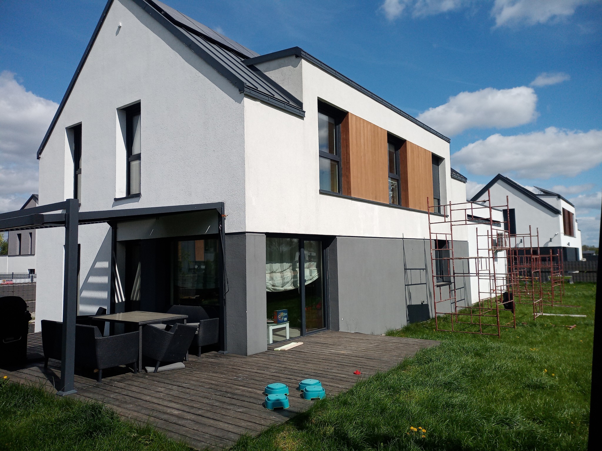 Czyszczenie na gorąco wodą 90stopni+ malowanie