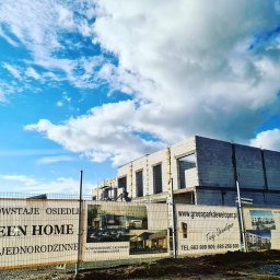 Budowa Szeregowa budynku wielorodzinnego