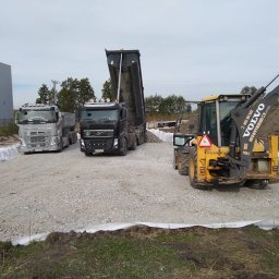 Utwardzanie drogi Kraków 3