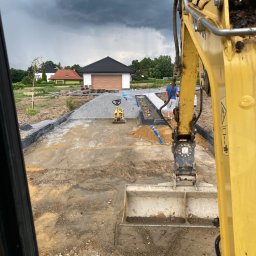 Przyłącze wod kan Kraczkowa 2