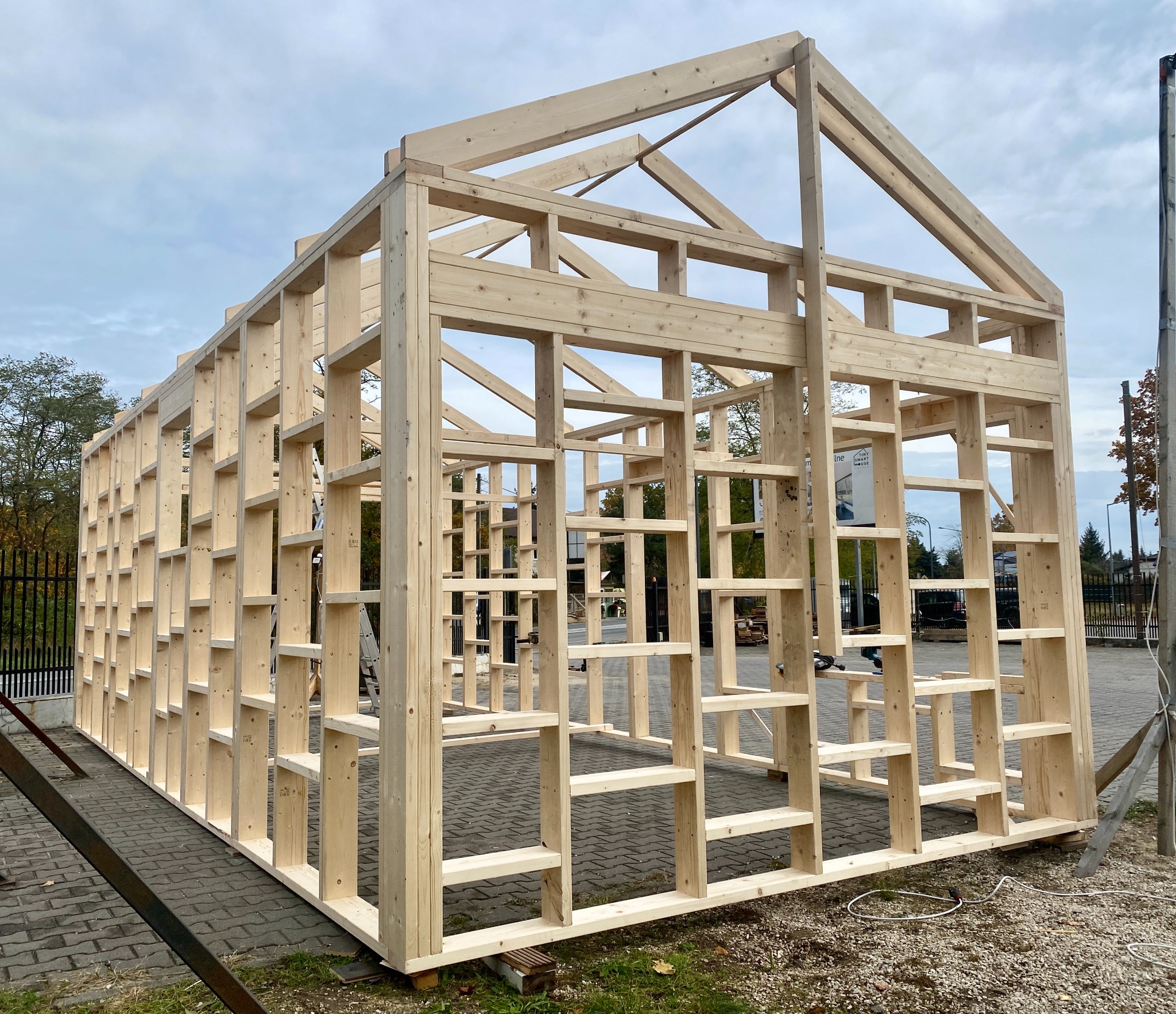 Dom szkieletowy 35 m2