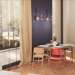 Praca dyplomowa na kierunku Projektowanie Wnętrz, pt: Domek letniskowy 