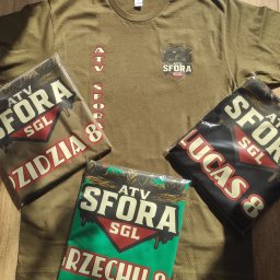 Nadruki na koszulkach Gliwice 2
