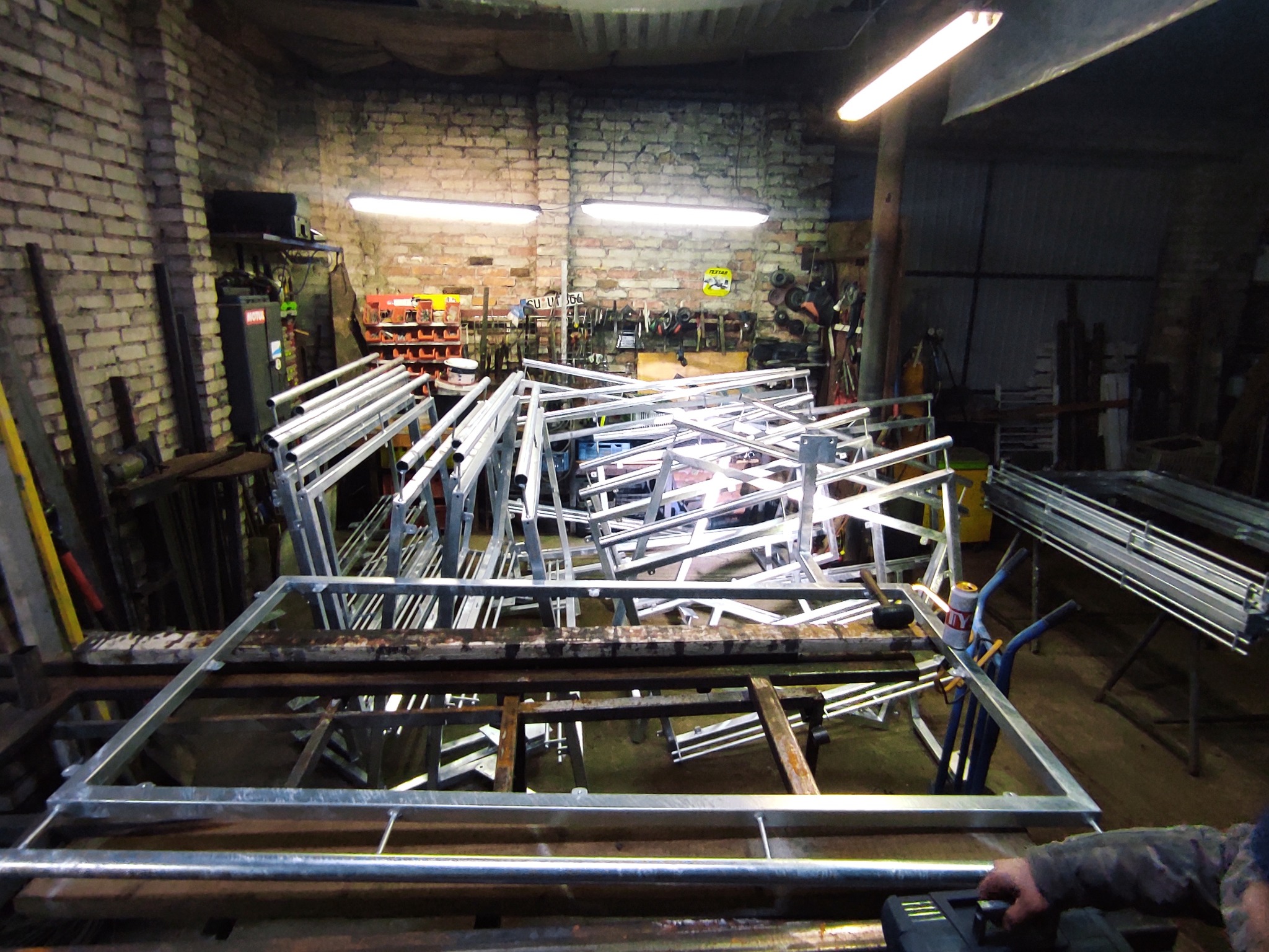 Balkony modułowe po ocynku