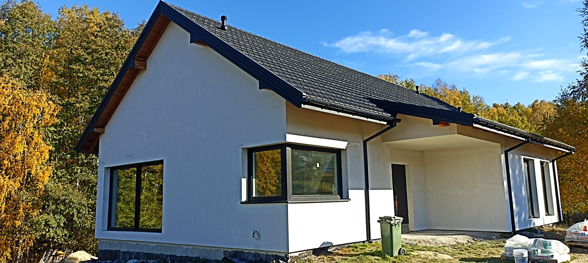 Kolejne nasze zlecenie, dobranie materiału i wykonanie elewacji pod strukturę