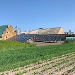 Instalacja fotowoltaiczna 20 kW w gospodarstwie rolniczym.