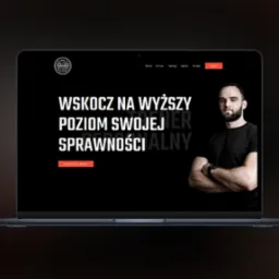 Strona trenera personalnego i blog Train and Move