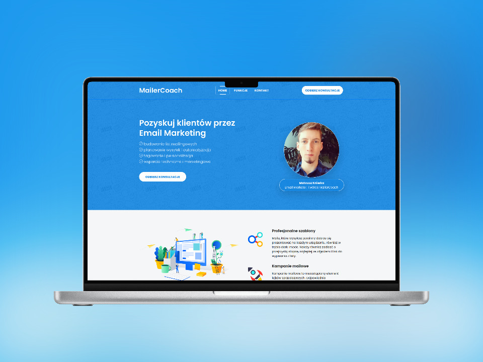 Platforma do e-mail marketingu MailerCoach