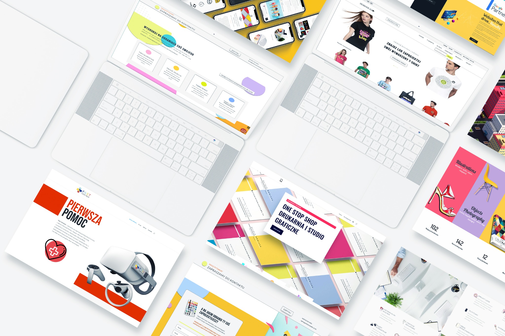 Różne wykonane przez nas strony web