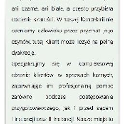 Wizytówka kancelarii adwokackiej adwokat-ziaja.pl