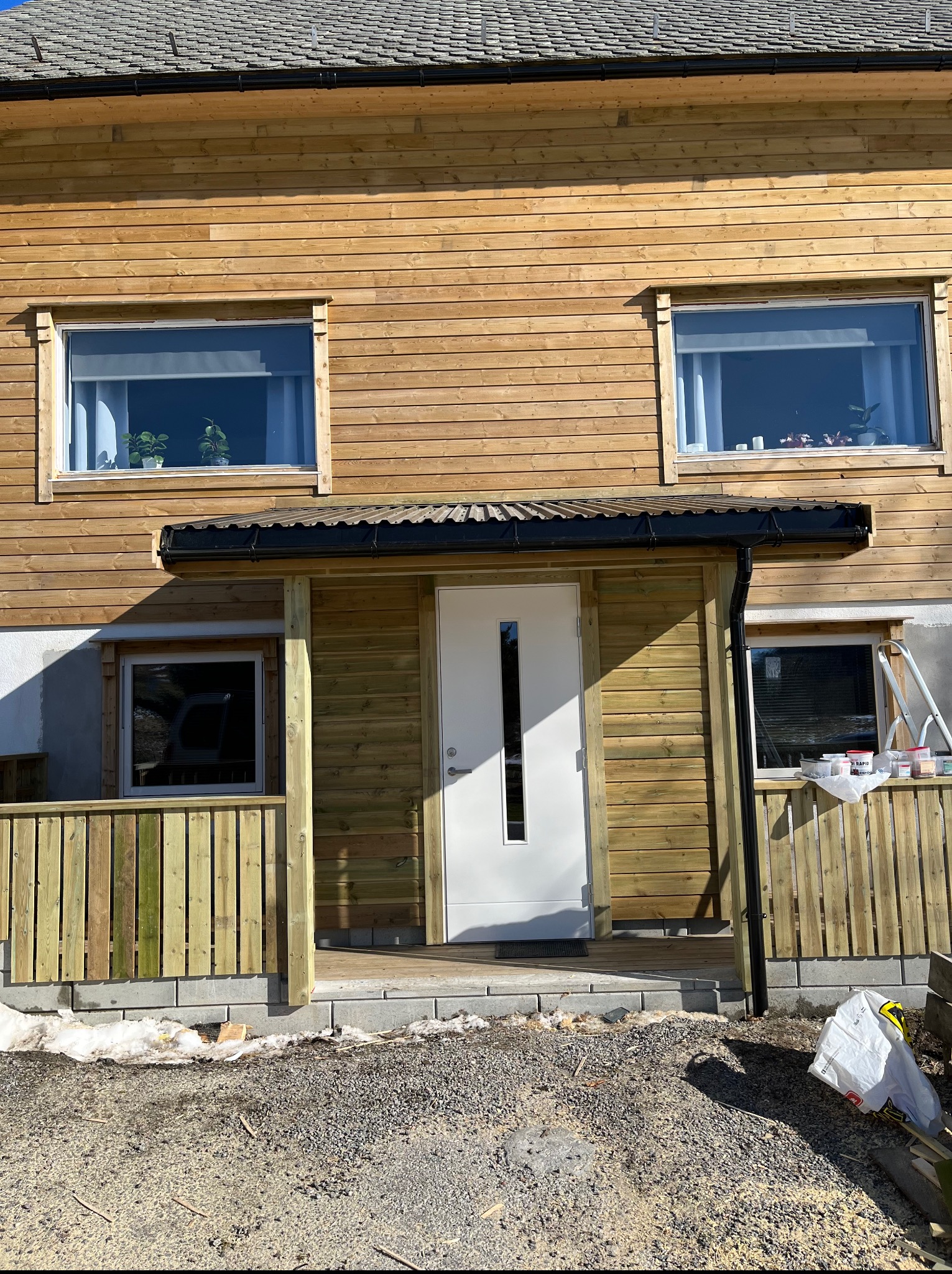 Jedna z Elewacji w Skandynawii