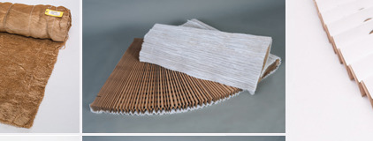 Filtr kartonowy harmonijkowy z włókniną brązowy oraz biały. Dostępny w wymiarach: 0.75x11[m] / 0.9x9[m] / 1x8[m]