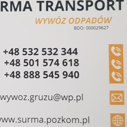 Surma Transport - Transport Gruzu Poznań