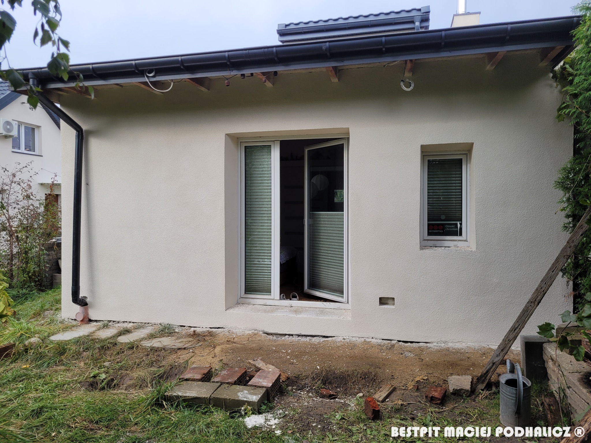 Wykończenie elewacji.