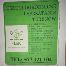 PEMO usługi ogrodnicze i sprzątanie terenów Piotr Pelny - Usługi Sprzątania Mrągowo