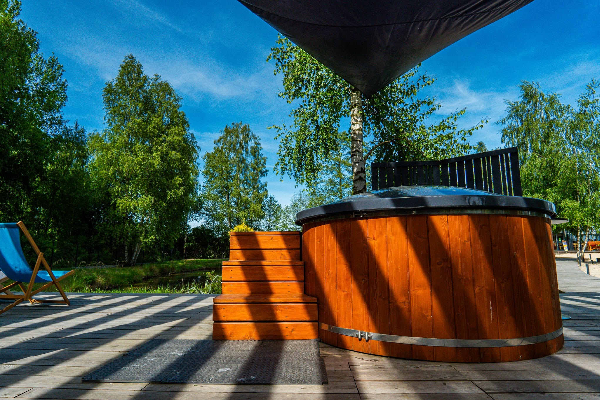 Nasza realizacja- balia i sauna sucha. Innowacyjny Ośrodek Turystyki Edukacyjnej ENERGOSFERA Konarzew