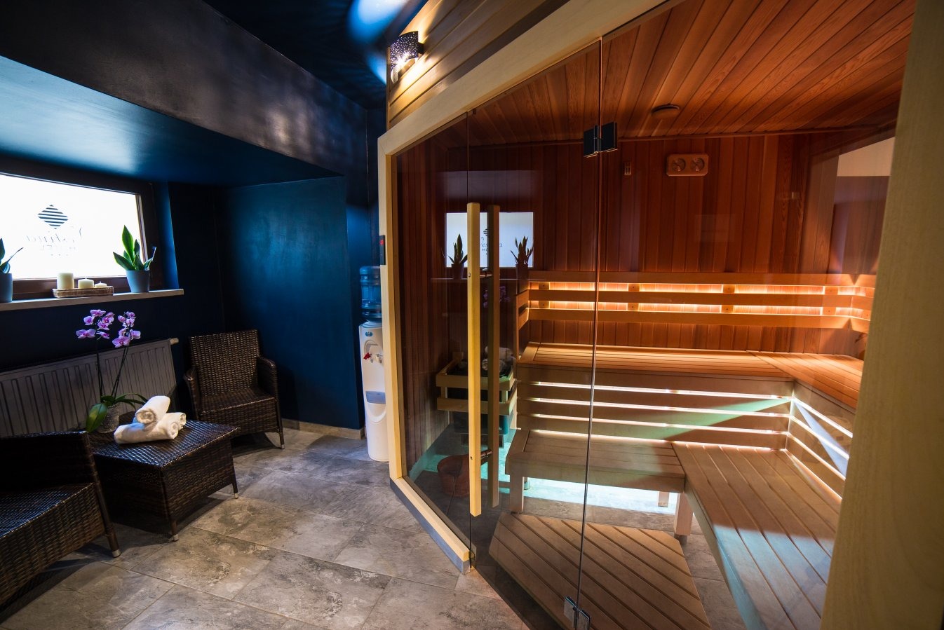 Sauna sucha- Hotel Vestina w Wiśle