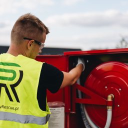 Safety Rescue - Użycie hydrantu wewnętrznego.