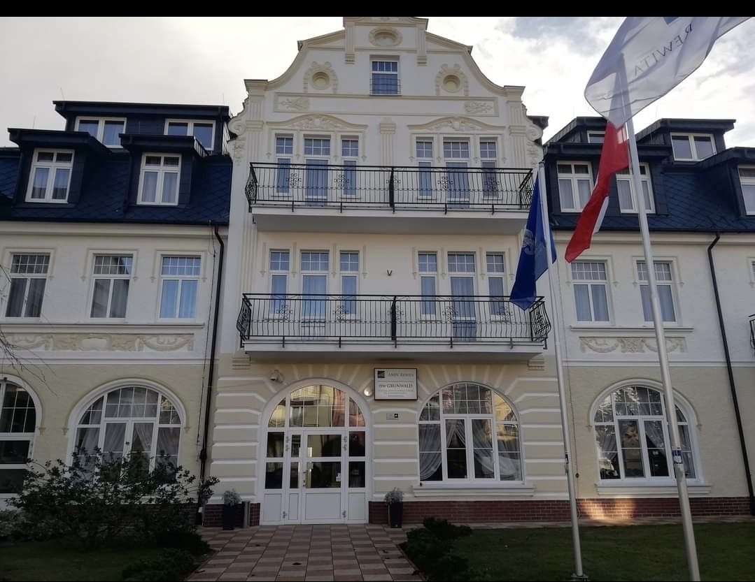 Elewacja Ośrodka Wypoczynkowego Rewita w Międzyzdrojach
