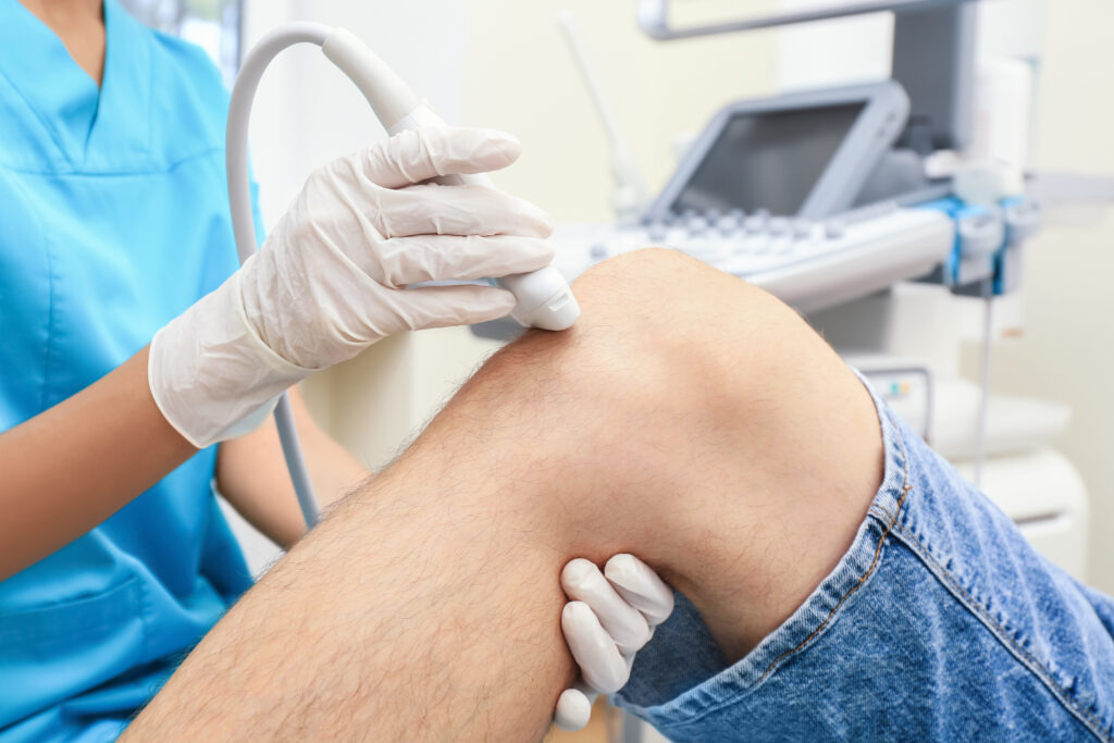 Badanie kolana w poradni ortopedycznej