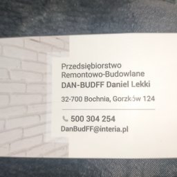 Przedsiębiorstwo Remontowo-Budowlane DAN-BUDFF - Renowacja Elewacji Bochnia