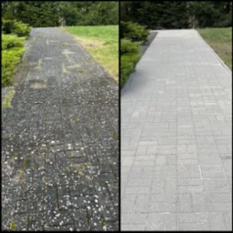 Mycie kostki brukowej